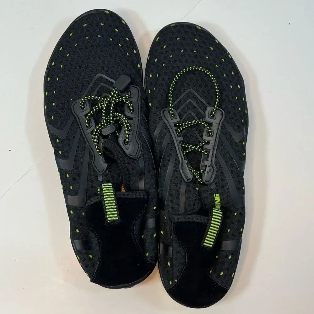 🔥4/$25 NEW ADULT BUNGEE STRAP WATER SHOE/AQUA SOCKS, XL